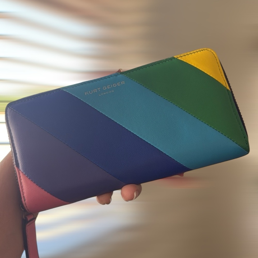 Kurt Geiger Multicolor Leather Wallet 🌈 - Picture 6 of 17